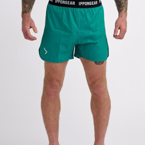 Fight Shorts Ippon Gear - Verdigris Green - Air Fight - Vert