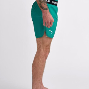 Fight Shorts Ippon Gear - Verdigris Green - Air Fight - Vert
