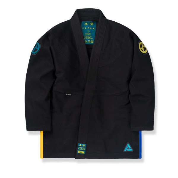 Kimono JJB - Vital - ALPHA ODD EYE - Noir