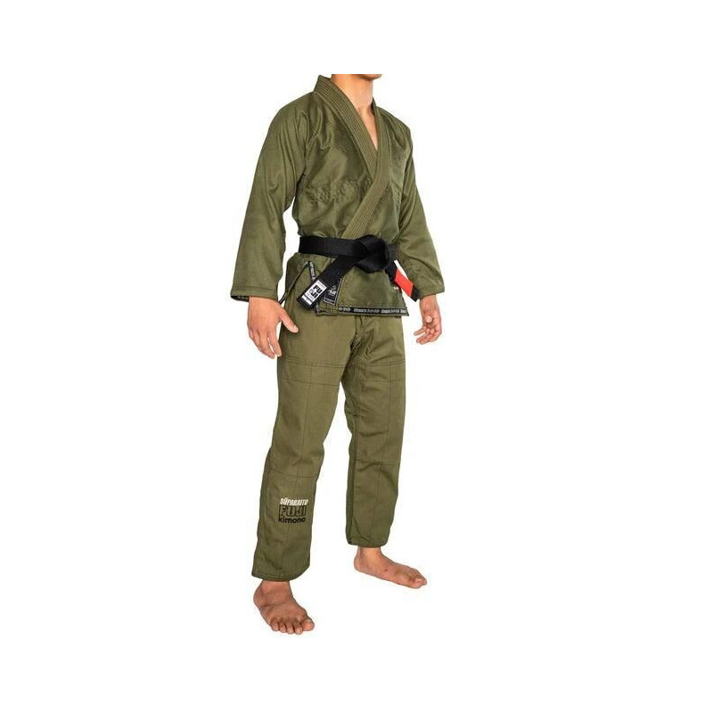 Kimono JJB Fuji Sports | Olive Green | Suparaito | IBJJF
