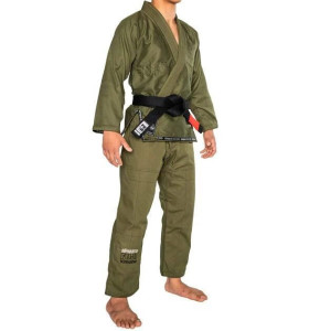 Kimono JJB Fuji Sports | Olive Green | Suparaito | IBJJF
