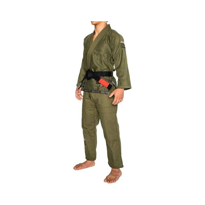 Kimono JJB Fuji Sports | Olive Green | Suparaito | IBJJF