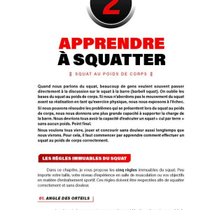 Livre La Bible du Squat 4TRAINER | Guide Technique Aaron Horschig
