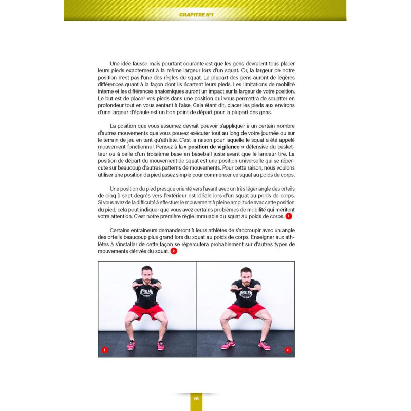 Livre La Bible du Squat 4TRAINER | Guide Technique Aaron Horschig