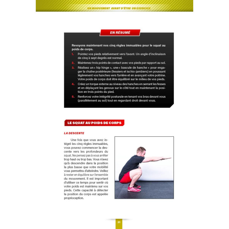 Livre La Bible du Squat 4TRAINER | Guide Technique Aaron Horschig