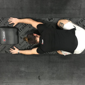 Tapis de Yoga 4TRAINER | Noir | Premium | Anti-dérapant Eco-friendly