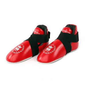 Protege pied full contact | Protege pied Montana | protege pied kick boxing Rouge