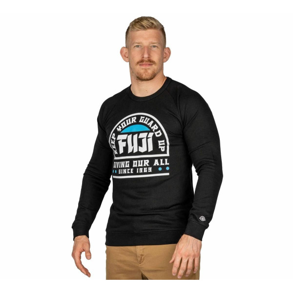 Sweatshirt Fuji Sports | Noir | Grappling Crewneck