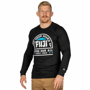 Sweatshirt Fuji Sports | Noir | Grappling Crewneck