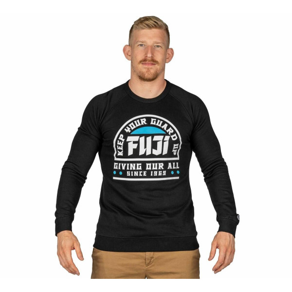 Sweatshirt Fuji Sports | Noir | Grappling Crewneck