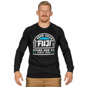 Sweatshirt Fuji Sports | Noir | Grappling Crewneck
