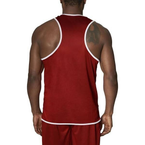 T-Shirt Leone1947 | Bleu/Rouge | Double Face Boxe