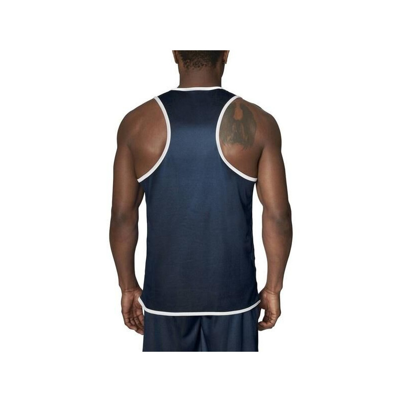 T-Shirt Leone1947 | Bleu/Rouge | Double Face Boxe