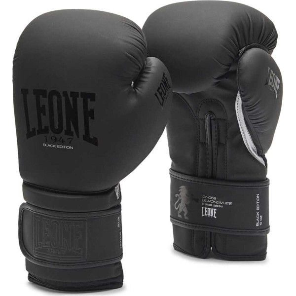 Gants de Boxe LEONE | Noir | Black Edition