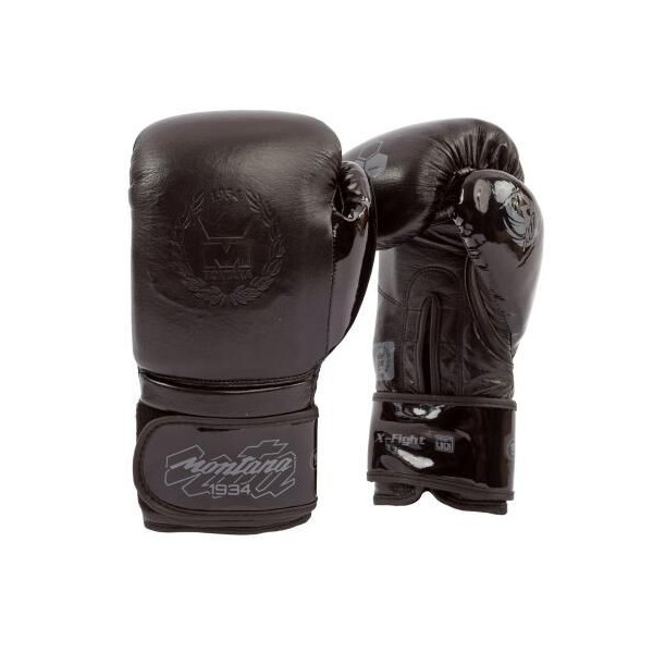 Gants de Boxe Montana | Noir | X-FIGHT Evo BlackCode