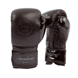 Gants de Boxe Montana | Noir | X-FIGHT Evo BlackCode