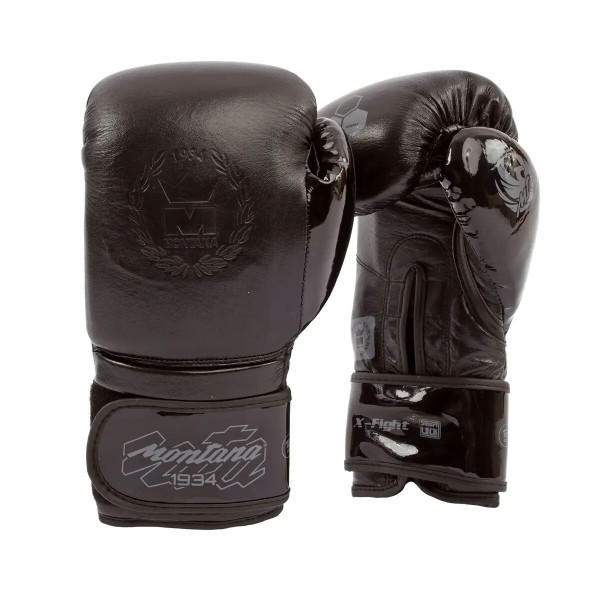 Gants de Boxe Montana | Noir | X-FIGHT Evo BlackCode