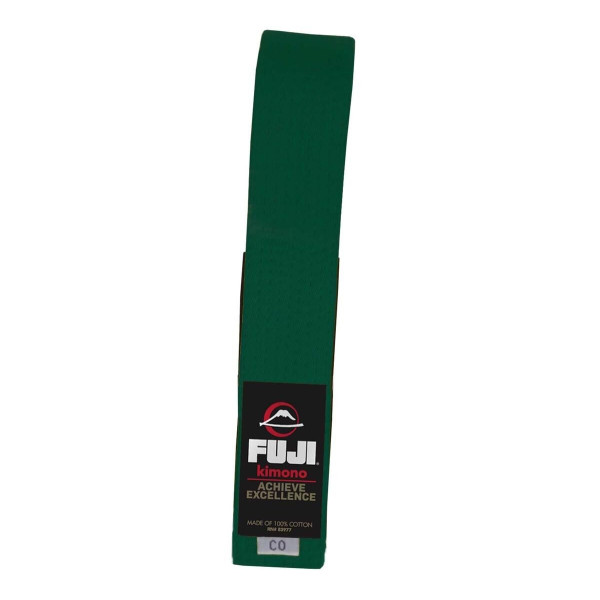 Ceinture JJB Enfant Fuji Sports | Verte | IBJJF