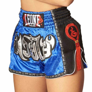 Short de Kick-Boxing Leone1947 | Bleu | AB754 Bangkok