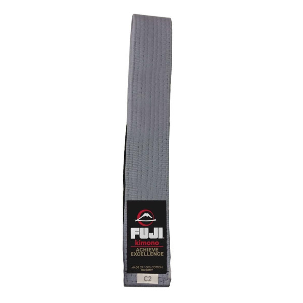 Ceinture JJB Fuji Sports | Grise | Enfant | IBJJF