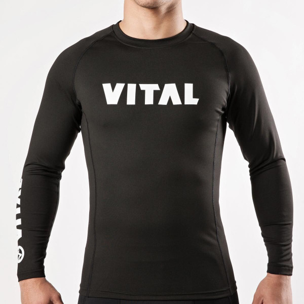 Rashguard Noir Deluxe - Rashguard Vital