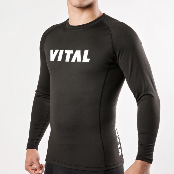 Rashguard Noir Deluxe - Rashguard Vital