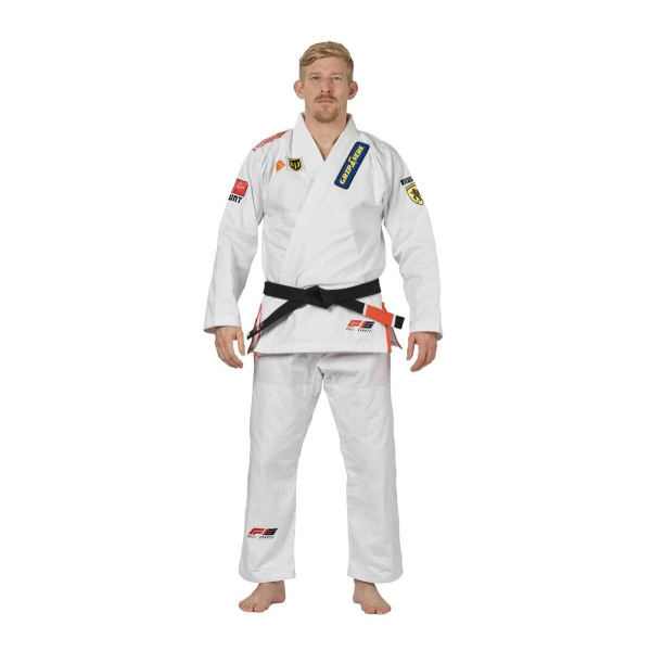 Kimono JJB FUJI Sports | Blanc/Rouge | Suparaito XTR 2.0 Edition