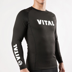 Rashguard Noir Deluxe - Rashguard Vital