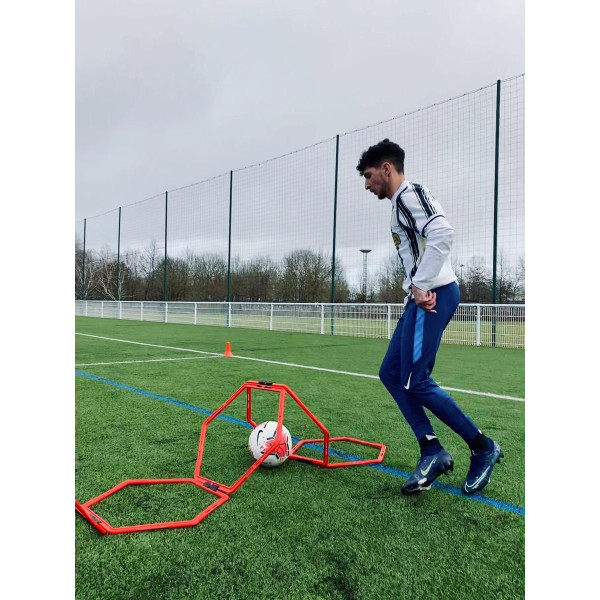Échelle de Rythme Hexagonale 4TRAINER | PRO | Lot de 12 Cerceaux
