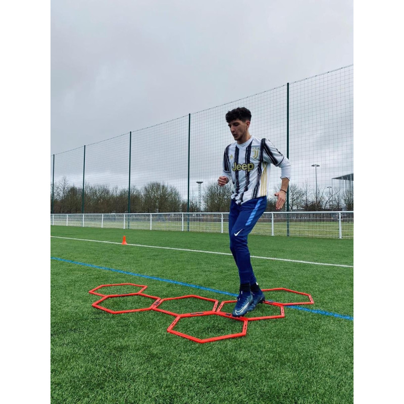 Échelle de Rythme Hexagonale 4TRAINER | PRO | Lot de 12 Cerceaux