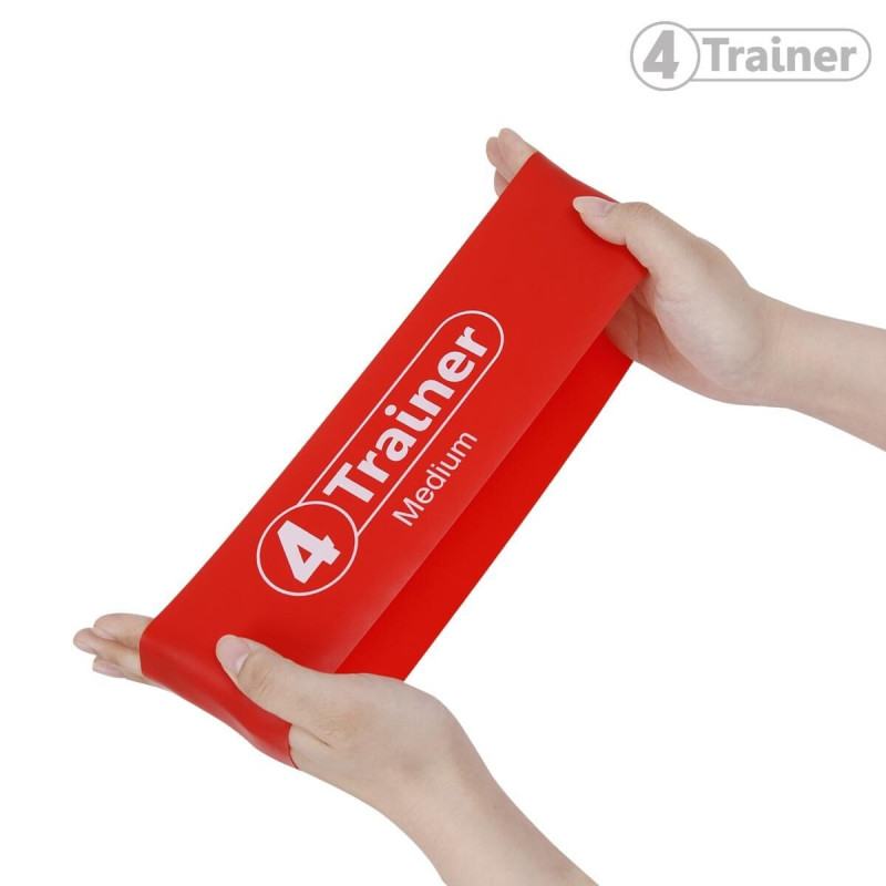 Mini Bandes Élastiques 4TRAINER | Bleu Rouge Noir | Flat Bands XL