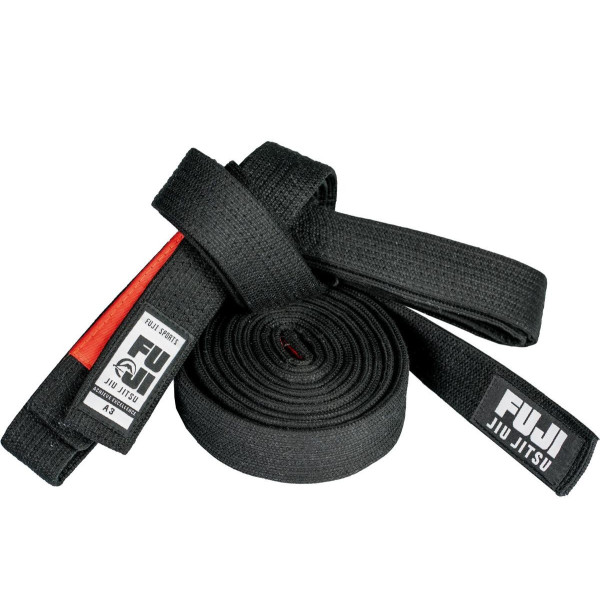 Ceinture Noire JJB Fuji Sports | Premium Pearl Weave