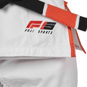 Kimono JJB FUJI Sports | Blanc/Rouge | Suparaito XTR 2.0 Edition