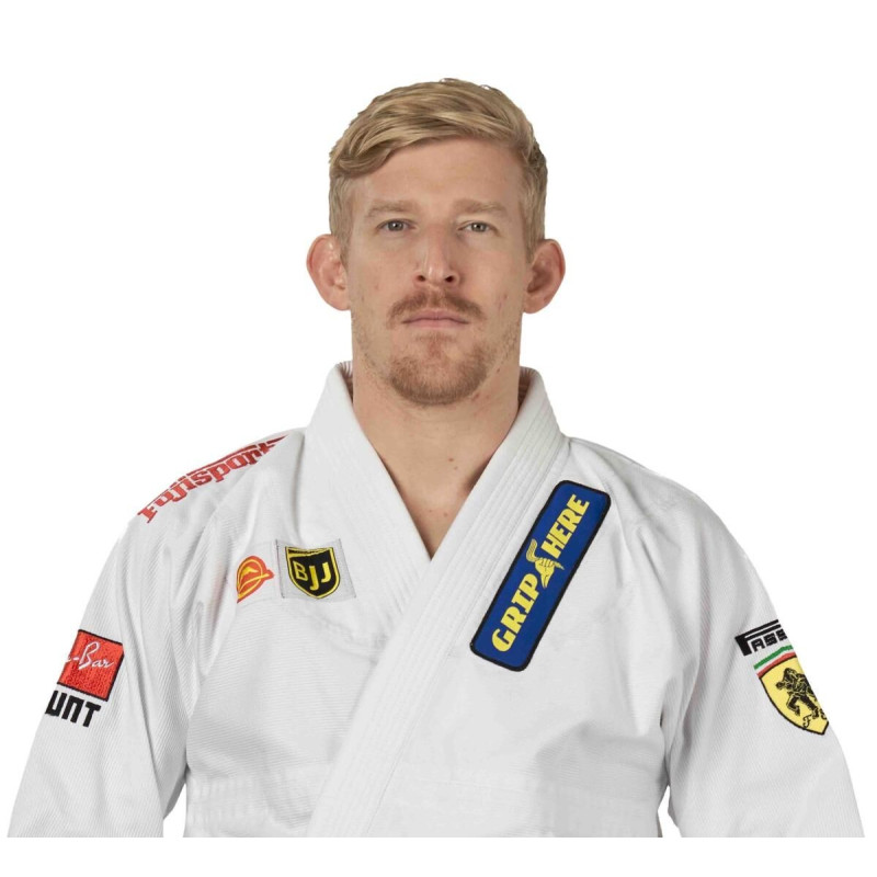 Kimono JJB FUJI Sports | Blanc/Rouge | Suparaito XTR 2.0 Edition