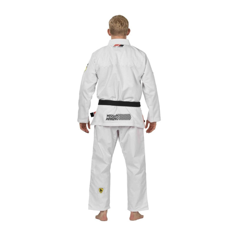 Kimono JJB FUJI Sports | Blanc/Rouge | Suparaito XTR 2.0 Edition