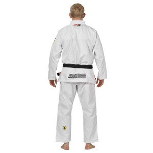 Kimono JJB FUJI Sports | Blanc/Rouge | Suparaito XTR 2.0 Edition