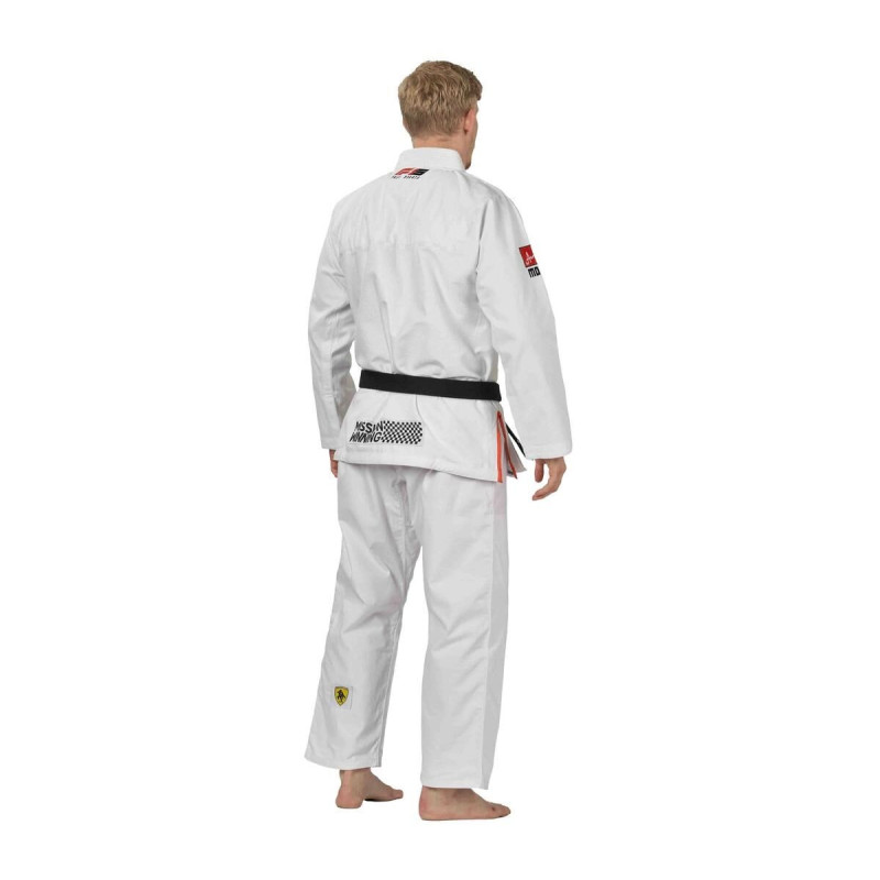 Kimono JJB FUJI Sports | Blanc/Rouge | Suparaito XTR 2.0 Edition