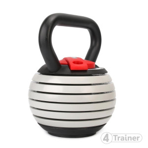 Kettlebell ajustable 4TRAINER | 4-18,5kg | Fonte