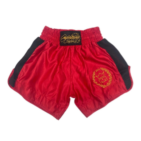 Short Muay Thai Montana | Rouge | NewCode
