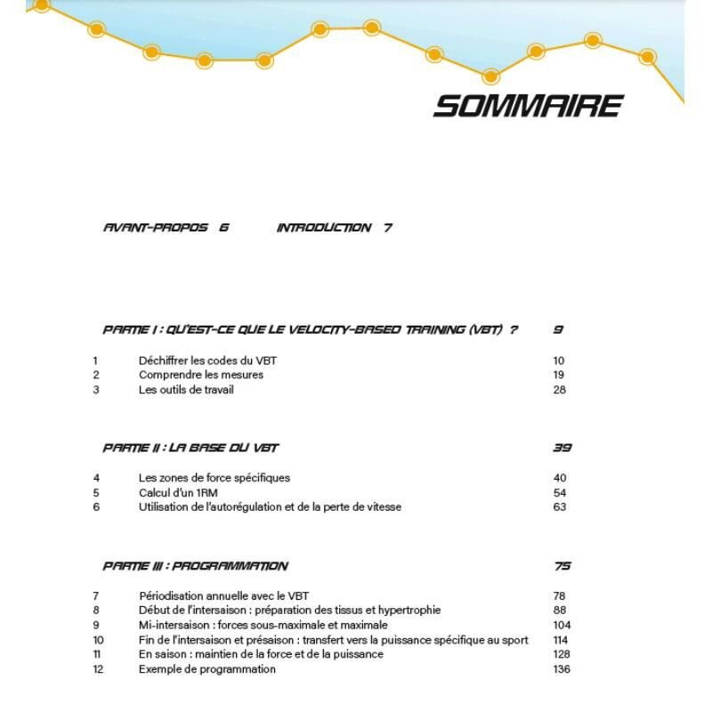 Livre VBT 4TRAINER | La Puissance à Vitesse Maximale | Nunzio Signore Velocity Based Training