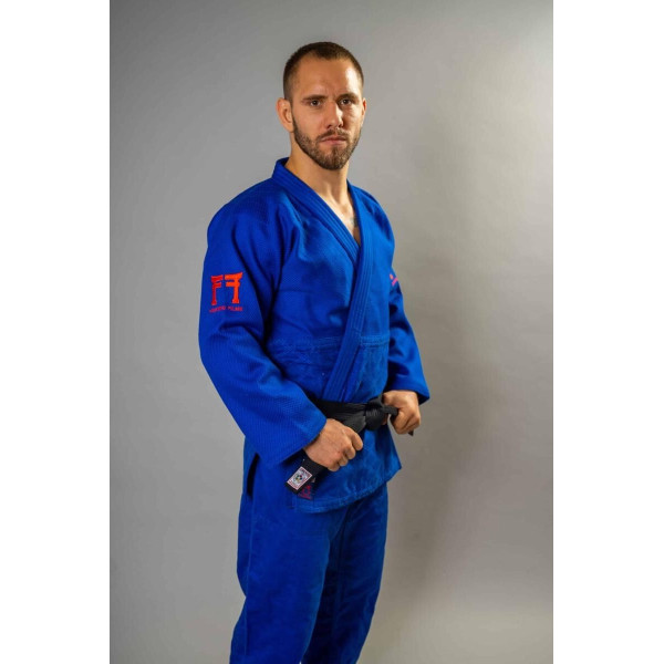 Kimono Judo - Kimono certifié IJF - Fighting Films - Bleu - Superstar