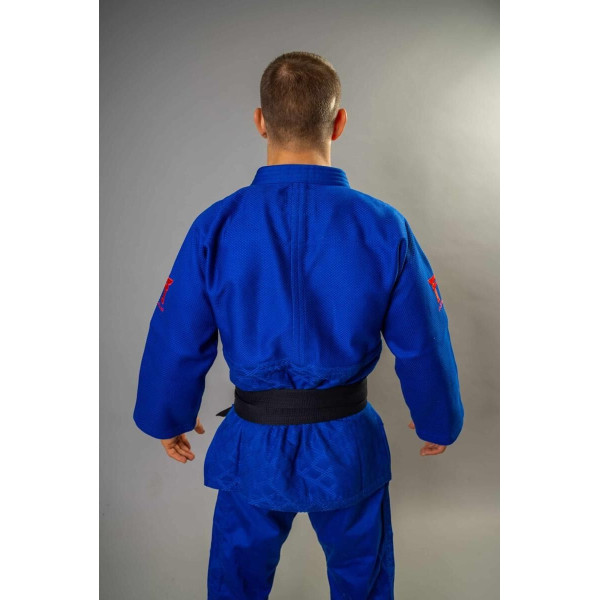 Kimono Judo - Kimono certifié IJF - Fighting Films - Bleu - Superstar