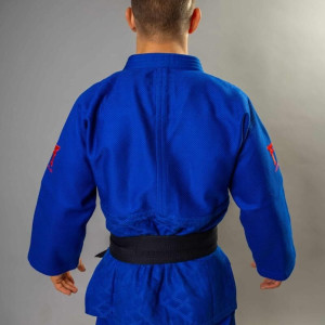 Kimono Judo - Kimono certifié IJF - Fighting Films - Bleu - Superstar