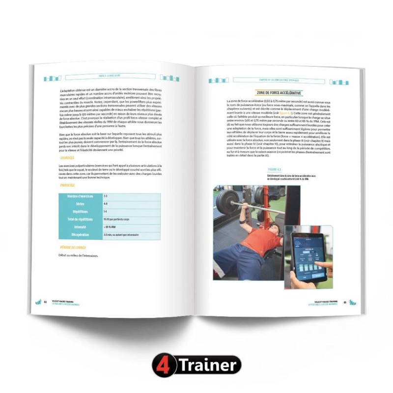 Livre VBT 4TRAINER | La Puissance à Vitesse Maximale | Nunzio Signore Velocity Based Training