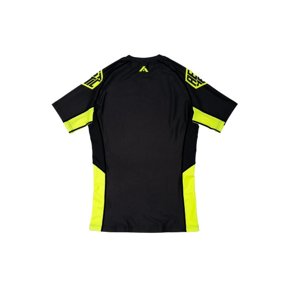 Rashguard - Aesthetic - Jaune et Noir - Fluro