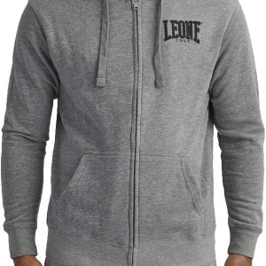 Sweat-shirt Leone1947 | Gris | Capuche Zippé