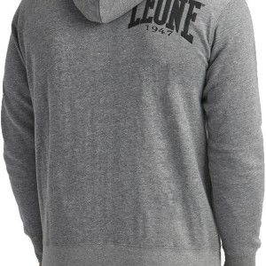 Sweat-shirt Leone1947 | Gris | Capuche Zippé