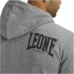 Sweat-shirt Leone1947 | Gris | Capuche Zippé