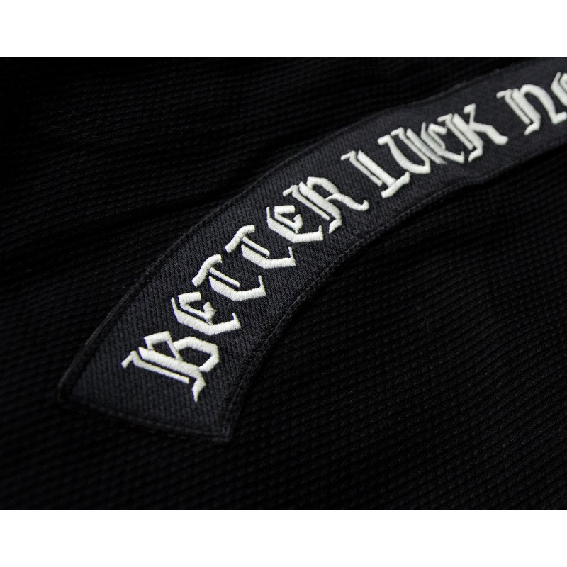 Kimono jjb - Kimono Aesthetic Noir - Better Luck Next Time (Meilleure Chance la Prochaine Fois) -Kimono certifié Compétition