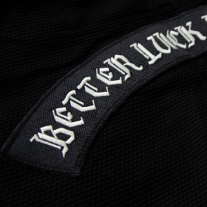 Kimono jjb - Kimono Aesthetic Noir - Better Luck Next Time (Meilleure Chance la Prochaine Fois) -Kimono certifié Compétition